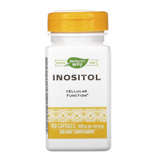 Инозитол, Inositol, Nature's Way, 500 мг, 100 капсул