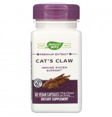 Кошачий коготь, Cat's Claw, Nature's Way, 175 мг, 60 капсул