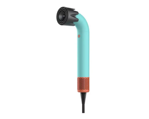Фен стайлер Super Hairdryer мультистайлер 1600 Вт прилад для волосся з холодним гарячим повітрям 4 насадки Блакитний HP-3PBL
