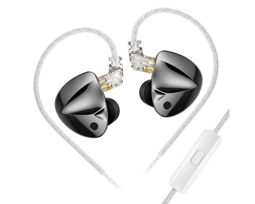 Навушники KZ D-Fi з мікрофоном black
