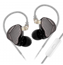 Навушники KZ PR1 з мікрофоном black