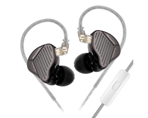 Навушники KZ PR1 з мікрофоном black