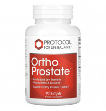 Поддержка простаты, Ortho Prostate, Protocol for Life Balance, 90 гелевых капсул