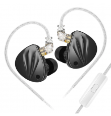 Навушники KZ Krila з мікрофоном black