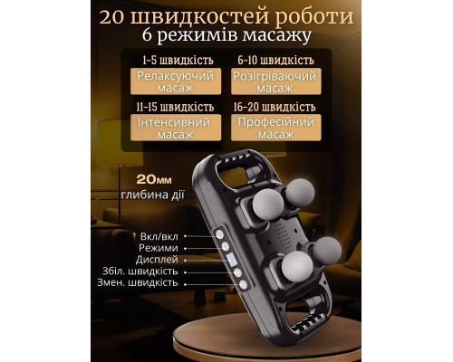 Boostex Pro Max 4: масажер для комфортного відновлення після важкого дня для всіх членів сім'ї