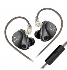 Навушники KZ Castor Improved Bass з мікрофоном black