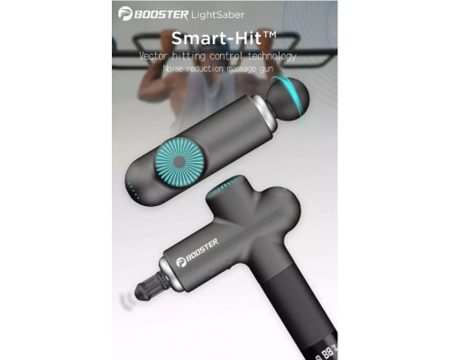 Професійний перкусійний масажер Booster Lightsaber (24V) — Ударний масажер для тіла