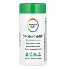 Мультивитамины 50+, Multivitamin, Rainbow Light, 90 мини-таблеток