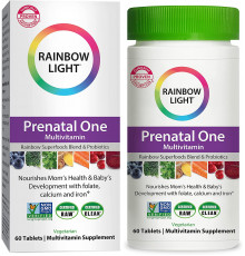 Мультивитамины для беременных, Prenatal One, Rainbow Light, 60 таблеток
