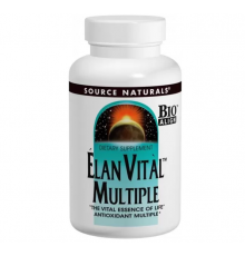 Мультивитамины, Elan Vital Multiple, Source Naturals, 60 таблеток