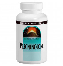 Прегненолон,  Pregnenolone, Source Naturals, 50 мг, 120 таблеток