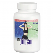 Хитозан для похудения, Diet Chitosan, Source Naturals, 500 мг, 60 капсул