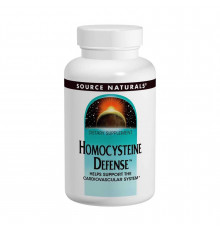 Поддержка сердца, Homocysteine Defense, Source Naturals, 120 таб.