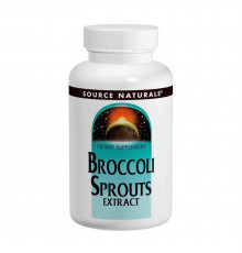 Экстракт брокколи, Broccoli Sprouts, Source Naturals, 60 таблеток