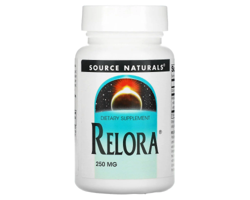 Снижение уровня кортизола, Relora, Source Naturals, 250 мг, 45 таблеток