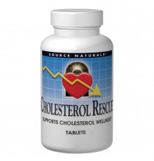 Фитостеролы, Cholesterol Rescue, Source Naturals, 60 капсул