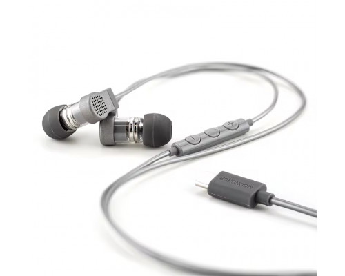 Навушники MoonDrop Quark 2 з мікрофоном silver