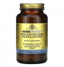 Модулятори гомоцистеїну (Homocysteine Modulators), Solgar, Gold Specifics, 120 вегетаріанських капсул