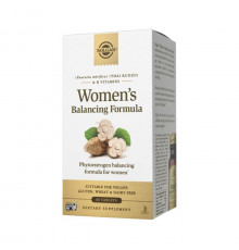 Формула жіночого балансу, Women's Balancing Formula, Solgar, комплекс фітоестрогенів, 60 таблеток