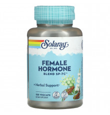 Смесь женских гормонов, Female Hormone Blend SP-7C, Solaray, 180 капсул