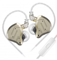 Навушники KZ ZSN Pro 2 з мікрофоном gold