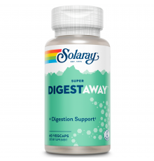 Супер ферменты для пищеварения, Super Digestaway, Solaray, 60 капсул