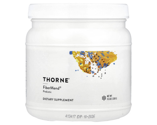 Пищевые волокна, FiberMend, Thorne, 330 г.