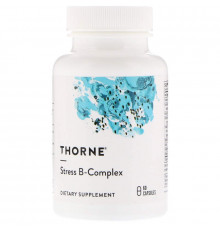 Стресс В комплекс, Stress B-Complex, Thorne, 60 капсул