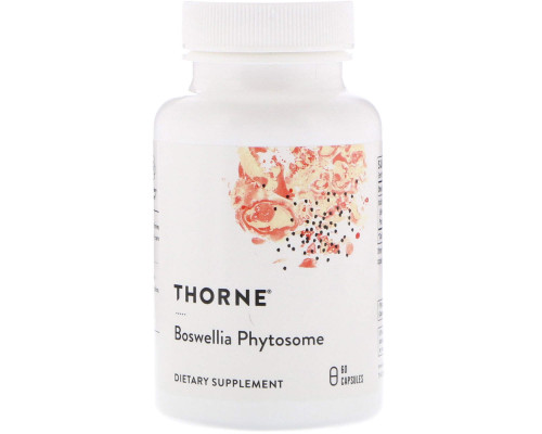 Босвелия фитосомы, Boswellia Phytosome, Thorne, 60 капсул