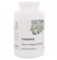 Кальций  и магний малат, Calcium-Magnesium Malate, Thorne, 240 капсул