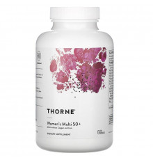 Мультивитамины для женщин 50+, Women's Multi, Thorne, 180 капсул