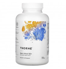 Мультивитамины для мужчин 50+, Men's Multi, Thorne, 180 капсул