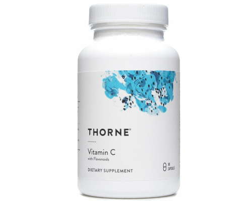 Витамин С с биофлавоноидами, Vitamin C, Thorne, 90 капсул