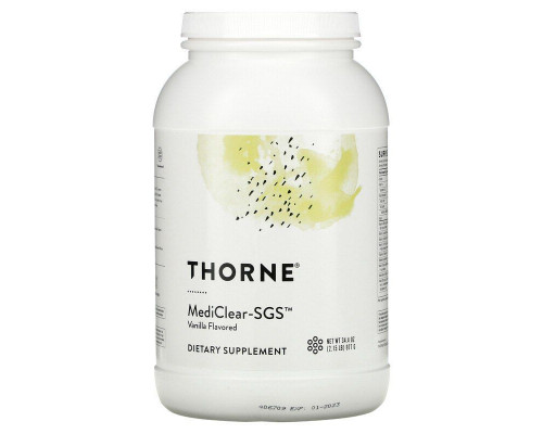 Поддержка печени, Mediclear-SGS, Thorne, вкус ванили, 977 г