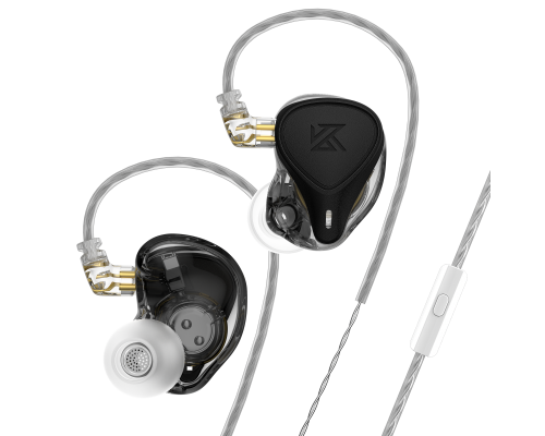 Навушники KZ ZEX Pro з мікрофоном black