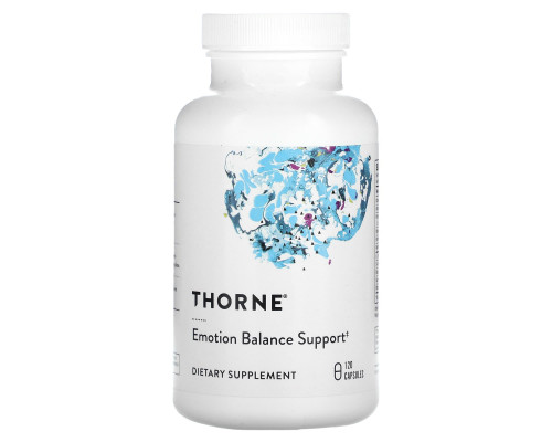Поддержка нервной системы,  Emotion Balance Support, Thorne, 120 капсул