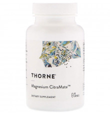 Цитрамат магния, Magnesium Citramate, Thorne, 90 капсул