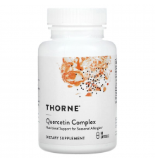 Кверцетин, Quercenase, Thorne, 60 капсул