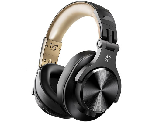 Навушники Oneodio Fusion A70 black-gold