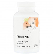 Красный дрожжевой рис, Choleast-900, Thorne, 120 капсул (900 мг на капсулу)