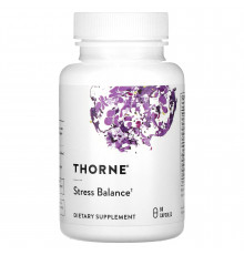 Стресс баланс, Stress Balance, Thorne, здоровая реакция на стресс, 60 капсул