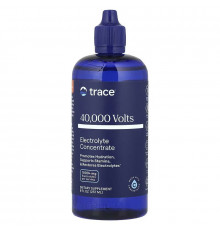 Концентрат электролита, Electrolyte Concentrate, Trace, 40 000 вольт, 237 мл