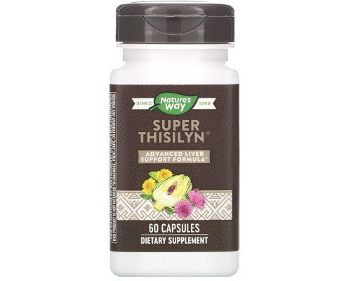 Поддержка печени, Super Thisilyn®, Nature's Way, 60 капсул
