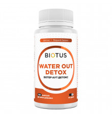 Вотер аут детокс, Water Out Detox, Biotus, 100 капсул