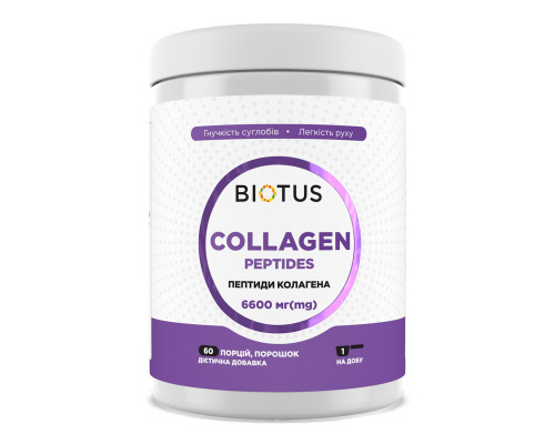 Пептиды коллагена, CollagenPeptides, Biotus, 6600 мг, 396 г