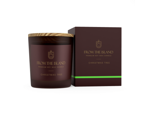 Ароматическая свеча, From the Island, Рождественская елка, 250 мл