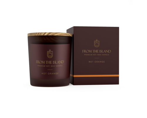 Ароматическая свеча, From the Island, Горячий апельсин, 250 мл
