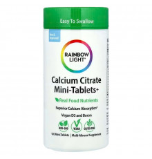 Цитрат кальция (Calcium Citrate), Rainbow Light, 120 мини таблеток