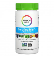 Мультивитаминны для мужчин, Men's Multivitamin, Rainbow Light, 120 капсул