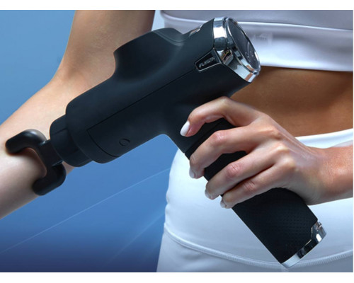 Професійний ударний перкусійний масажер Booster Fusion Black Pro (чорний) для тіла.